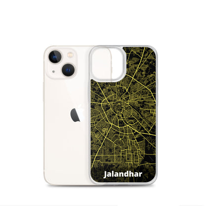 Jalandhar Map iPhone Case