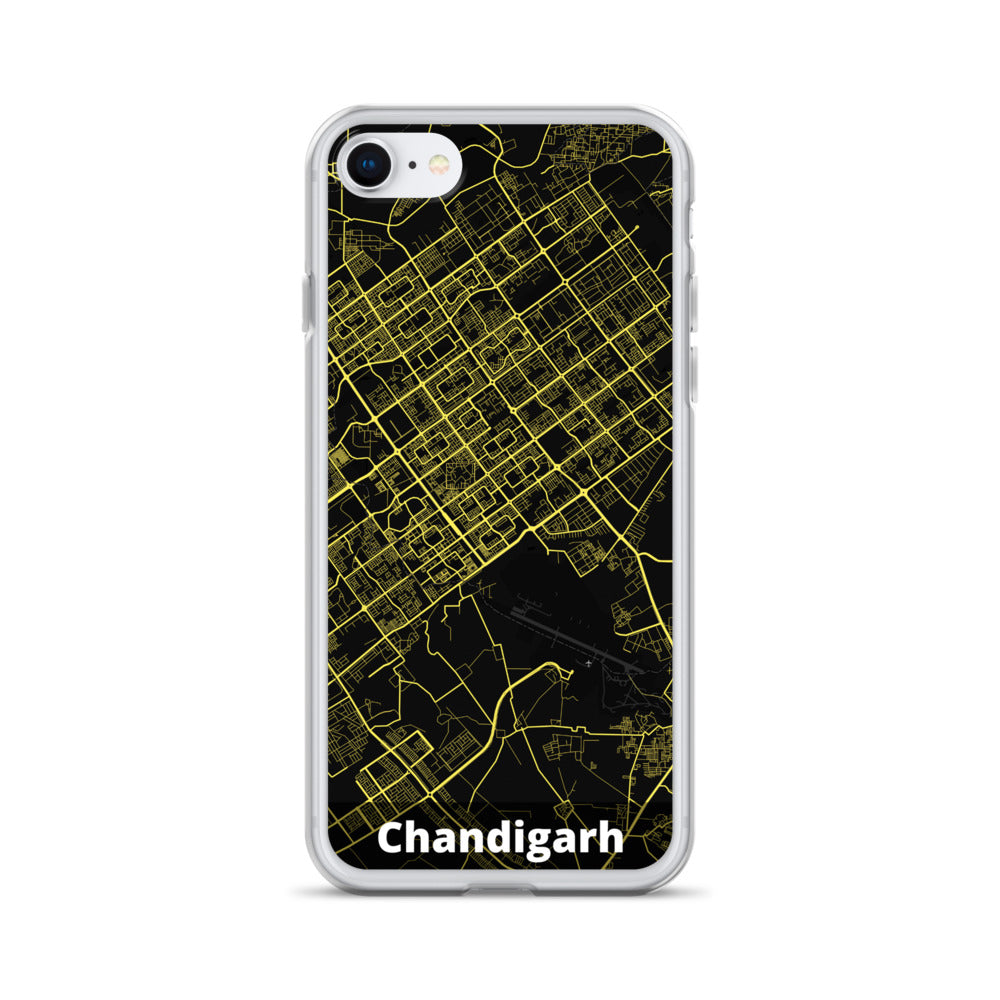 Chandigarh Map iPhone Case