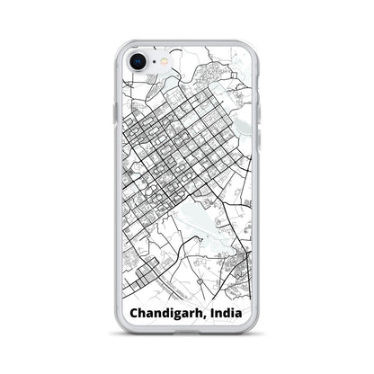 Chandigarh Map iPhone Case