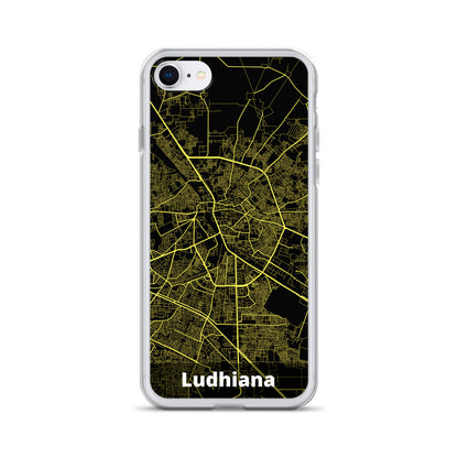 Ludhiana Map iPhone Case