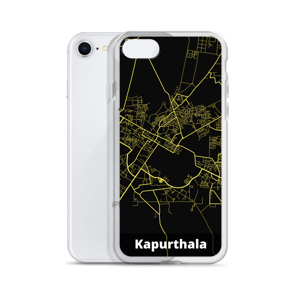 Kapurthala Map iPhone Case