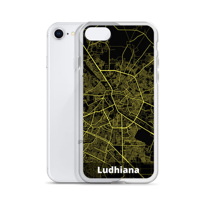 Ludhiana Map iPhone Case