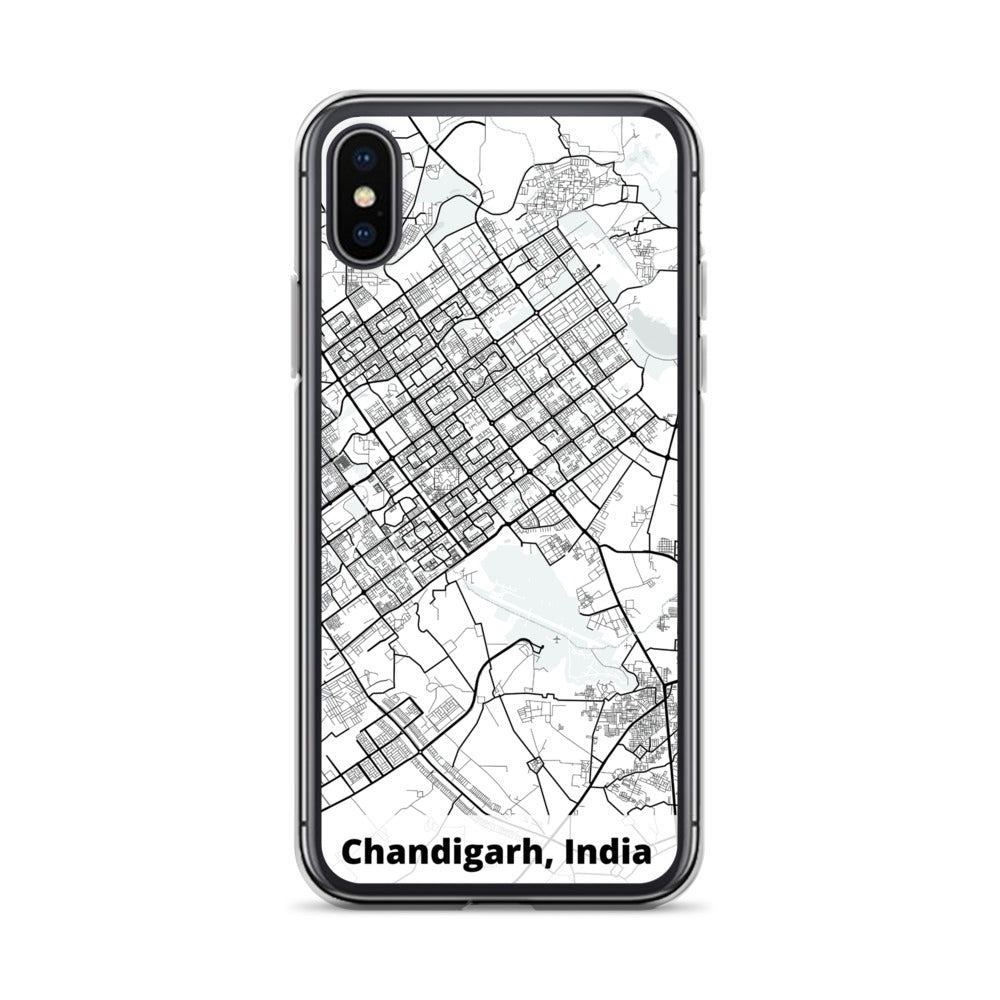 Chandigarh Map iPhone Case