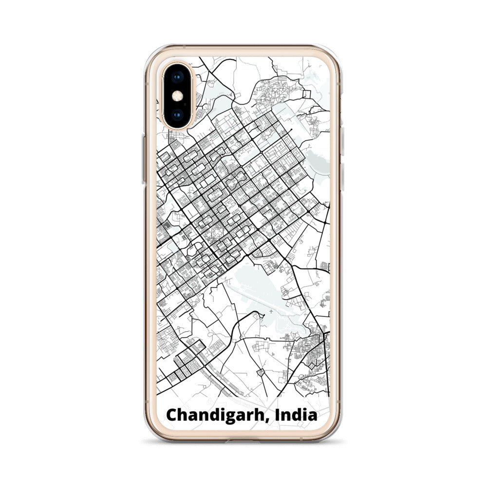 Chandigarh Map iPhone Case