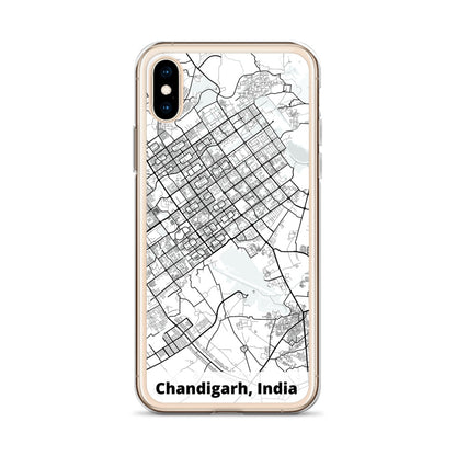 Chandigarh Map iPhone Case