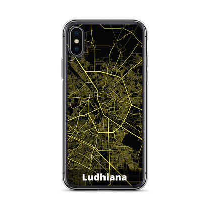 Ludhiana Map iPhone Case