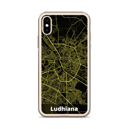 Ludhiana Map iPhone Case