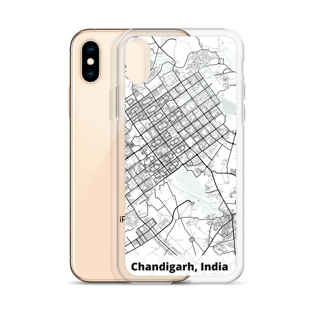 Chandigarh Map iPhone Case