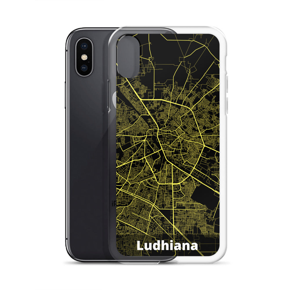 Ludhiana Map iPhone Case