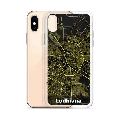 Ludhiana Map iPhone Case