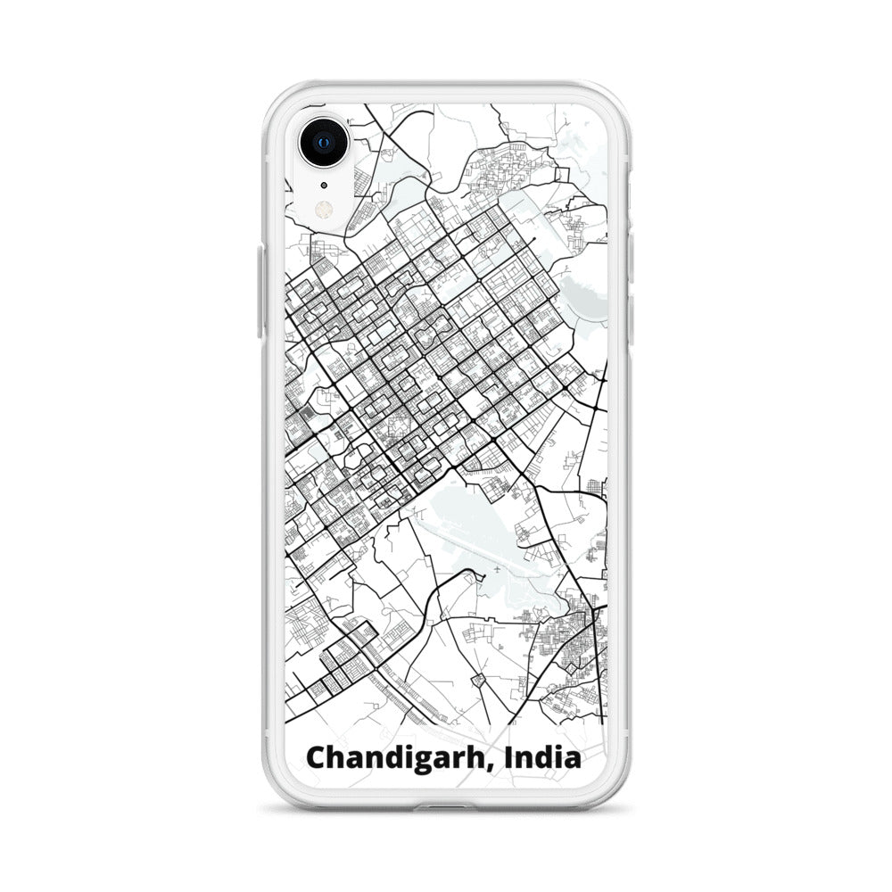 Chandigarh Map iPhone Case