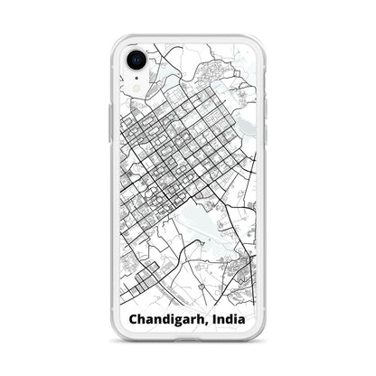 Chandigarh Map iPhone Case