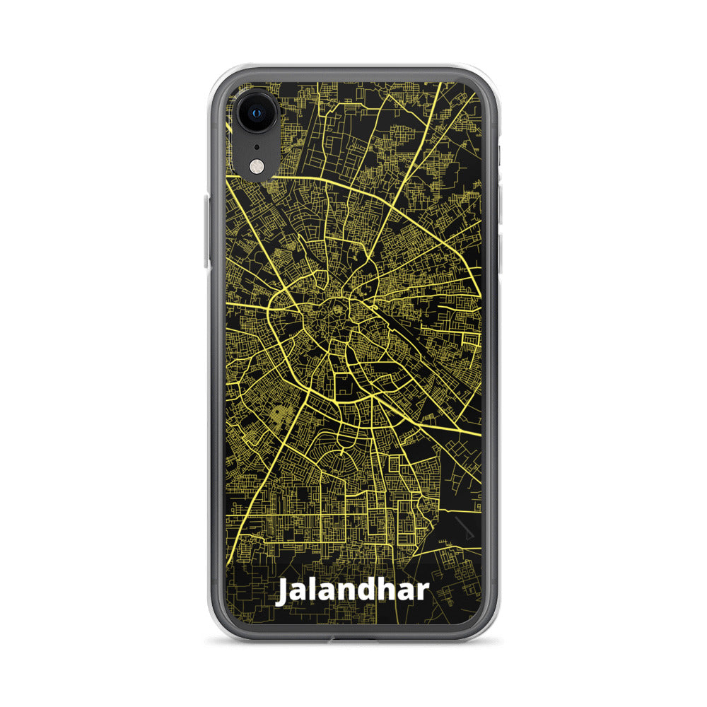 Jalandhar Map iPhone Case