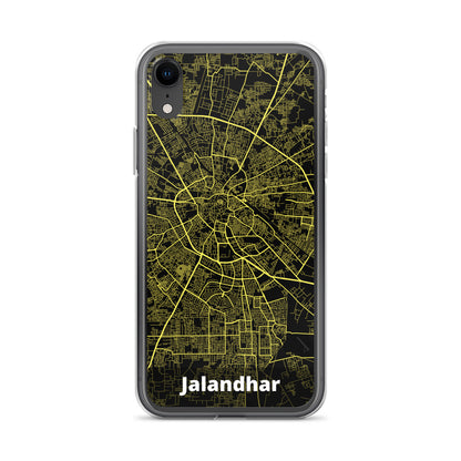 Jalandhar Map iPhone Case