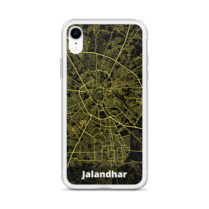 Jalandhar Map iPhone Case