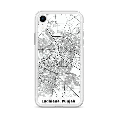 Ludhiana Map iPhone Case