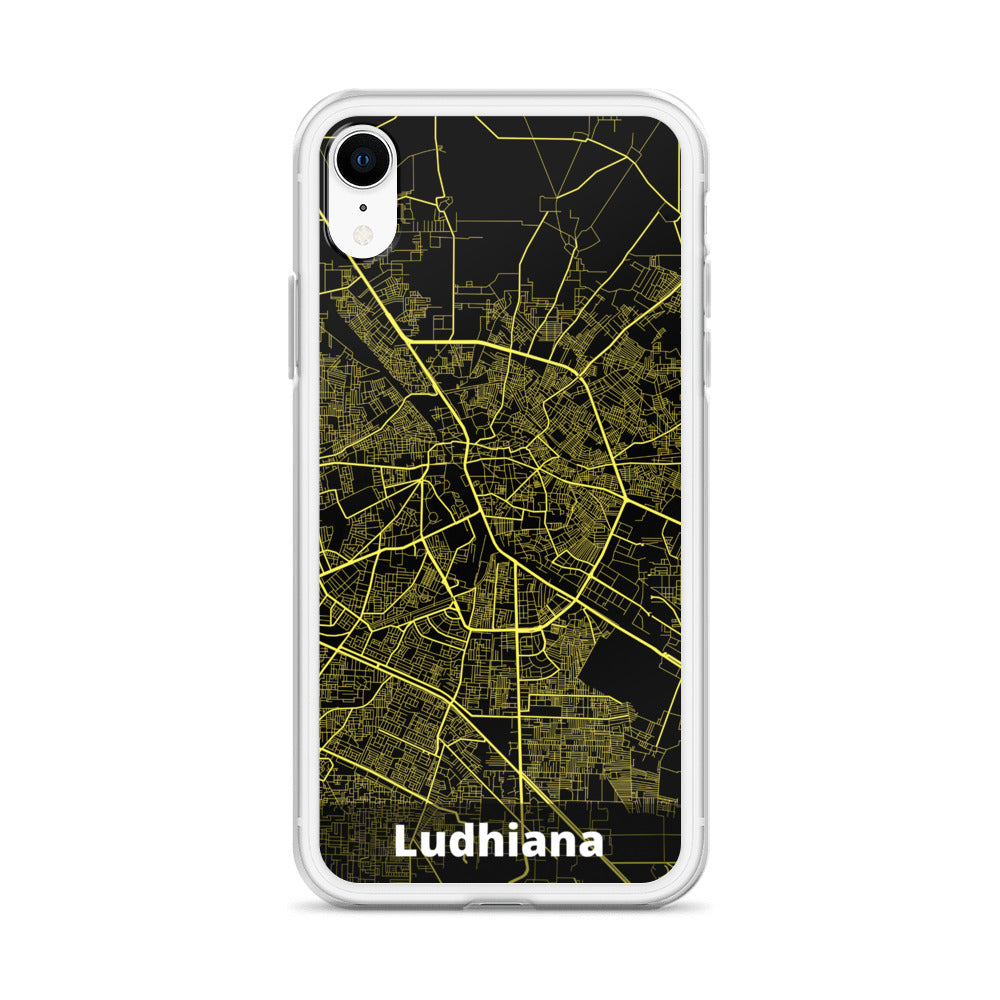 Ludhiana Map iPhone Case