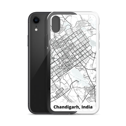 Chandigarh Map iPhone Case