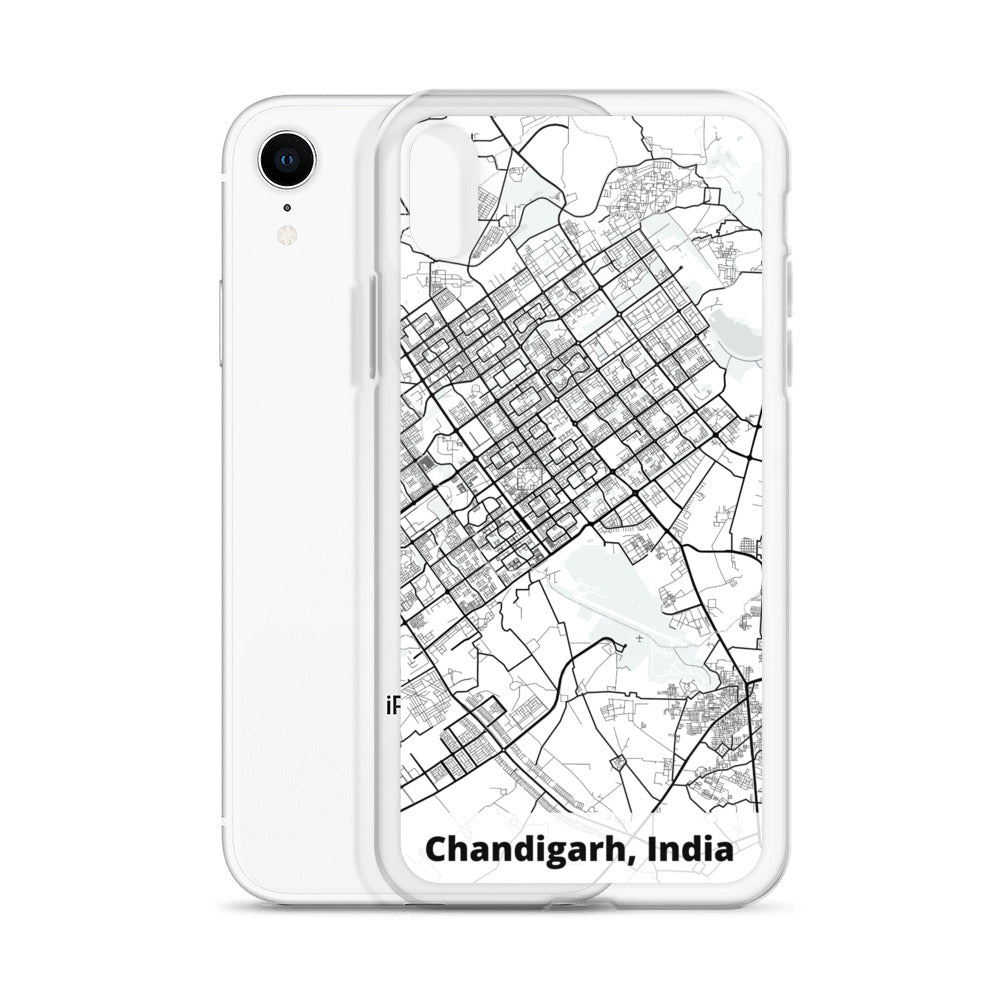 Chandigarh Map iPhone Case