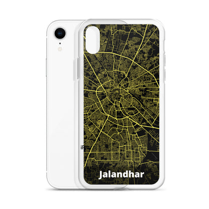 Jalandhar Map iPhone Case