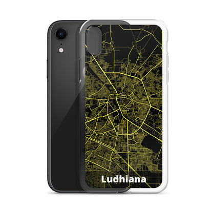 Ludhiana Map iPhone Case