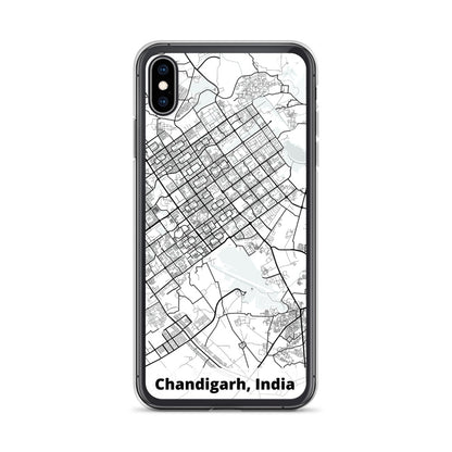 Chandigarh Map iPhone Case