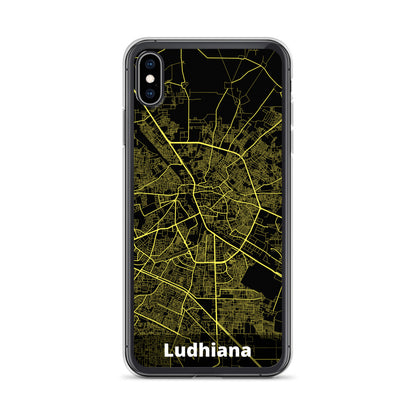 Ludhiana Map iPhone Case