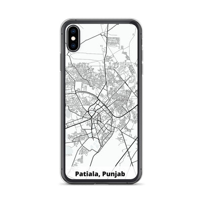 Patiala Map iPhone Case