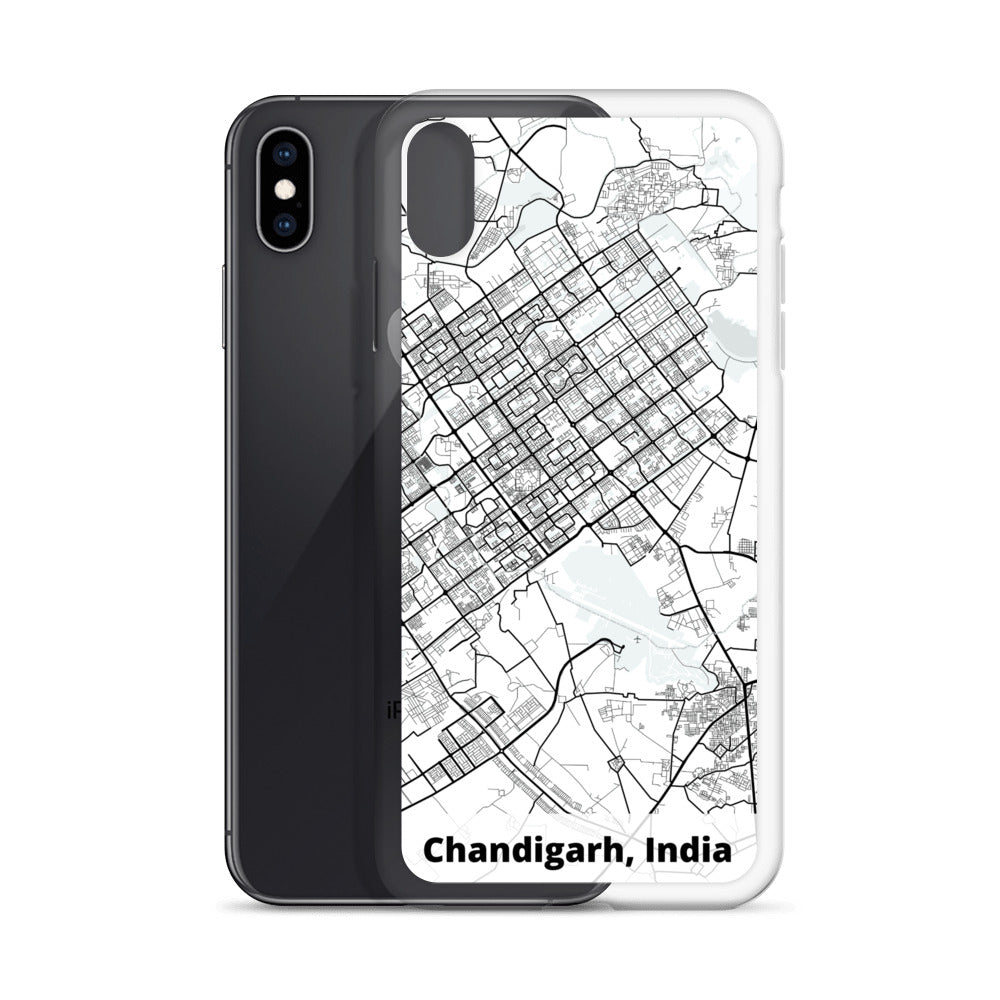 Chandigarh Map iPhone Case