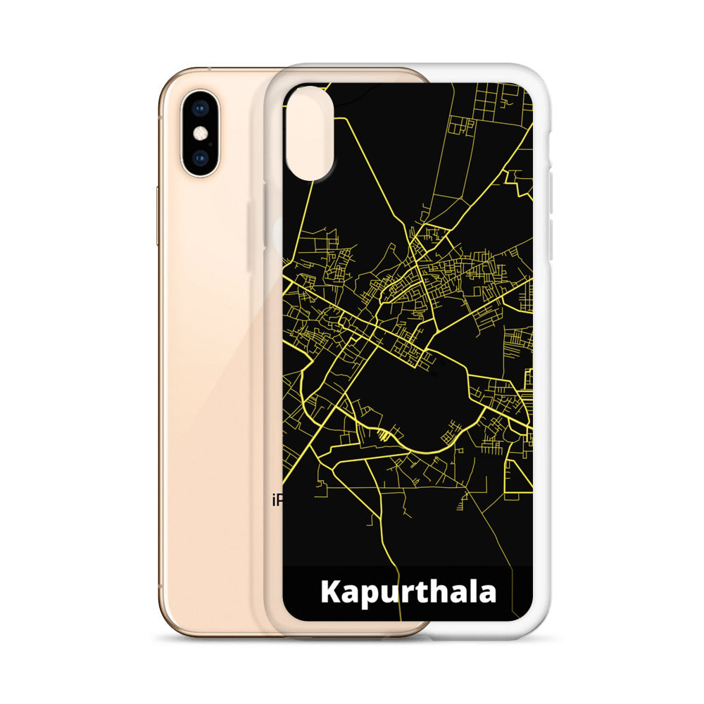 Kapurthala Map iPhone Case