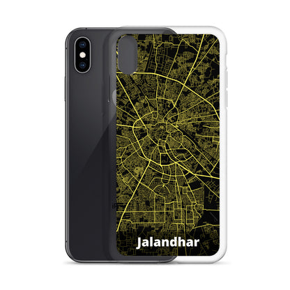 Jalandhar Map iPhone Case