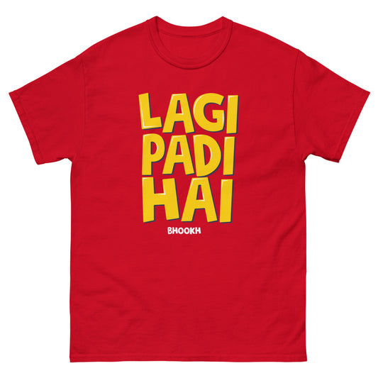 Bhukh Laggi heavyweight tee