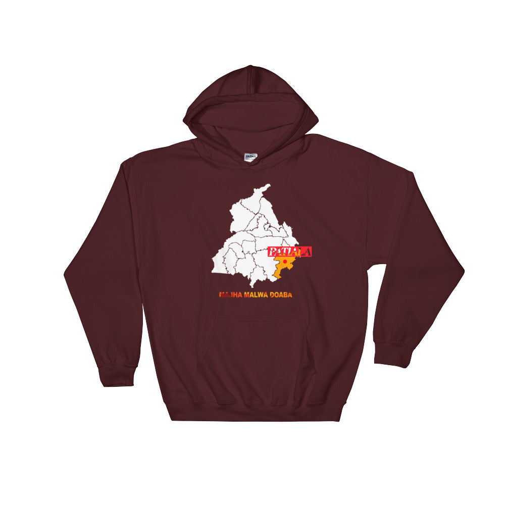 Patiala District Hooded Sweatshirt