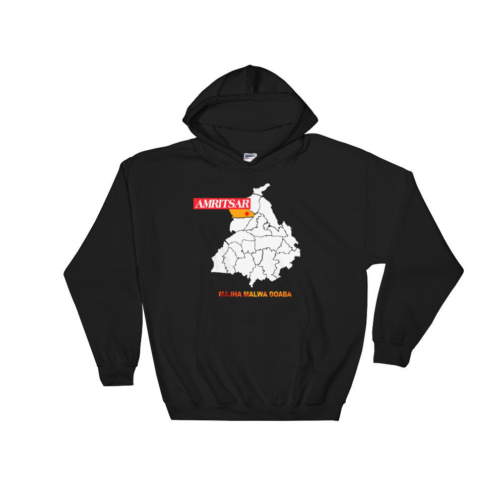 Amritsar District Hooded Sweatshirt