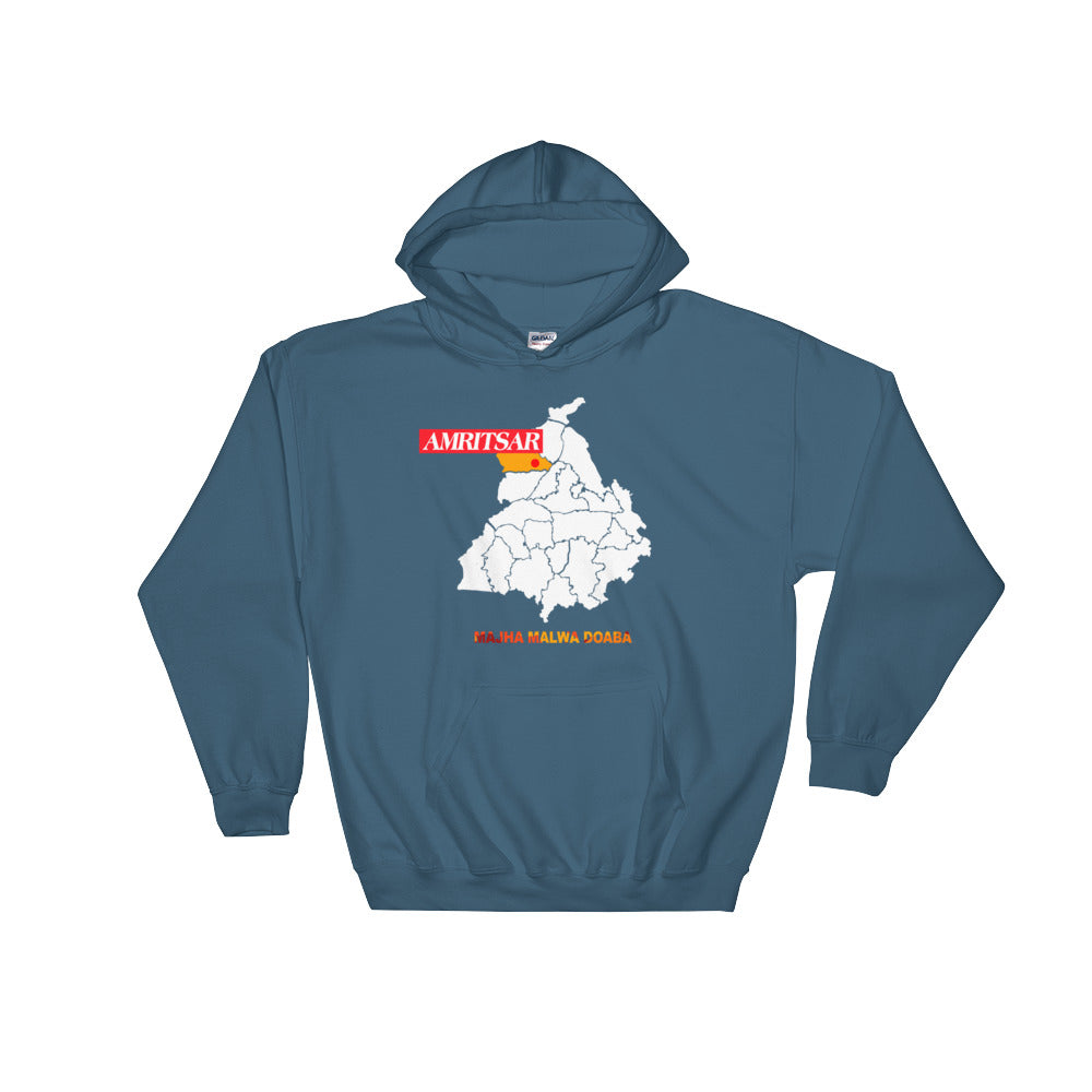 Amritsar District Hooded Sweatshirt