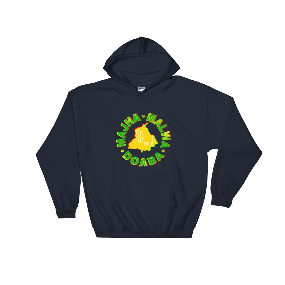 Majha Malwa Doaba Hooded Sweatshirt