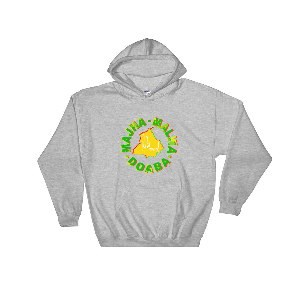 Majha Malwa Doaba Hooded Sweatshirt