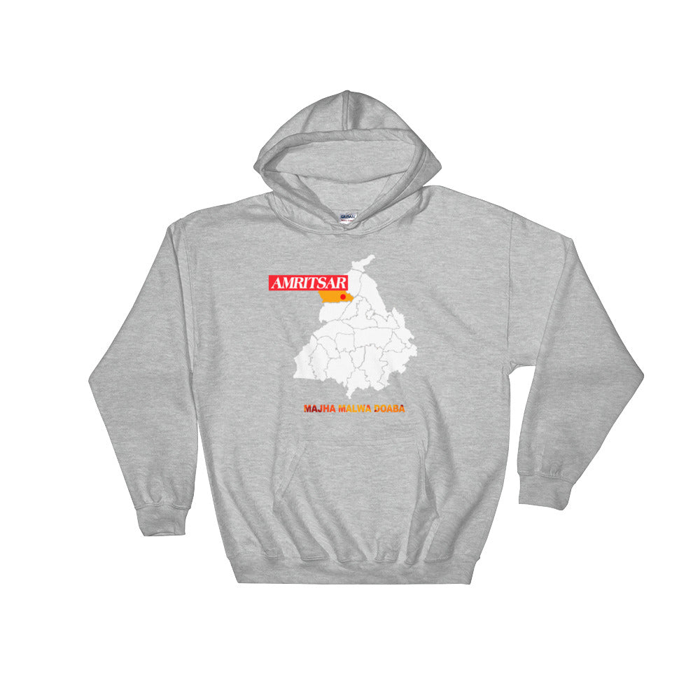 Amritsar District Hooded Sweatshirt