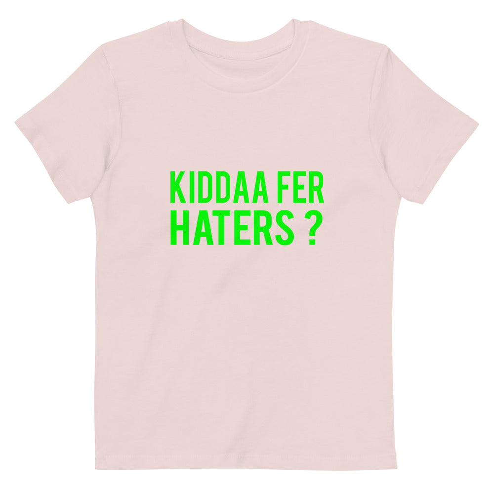 Kidda Haters Organic cotton kids t-shirt