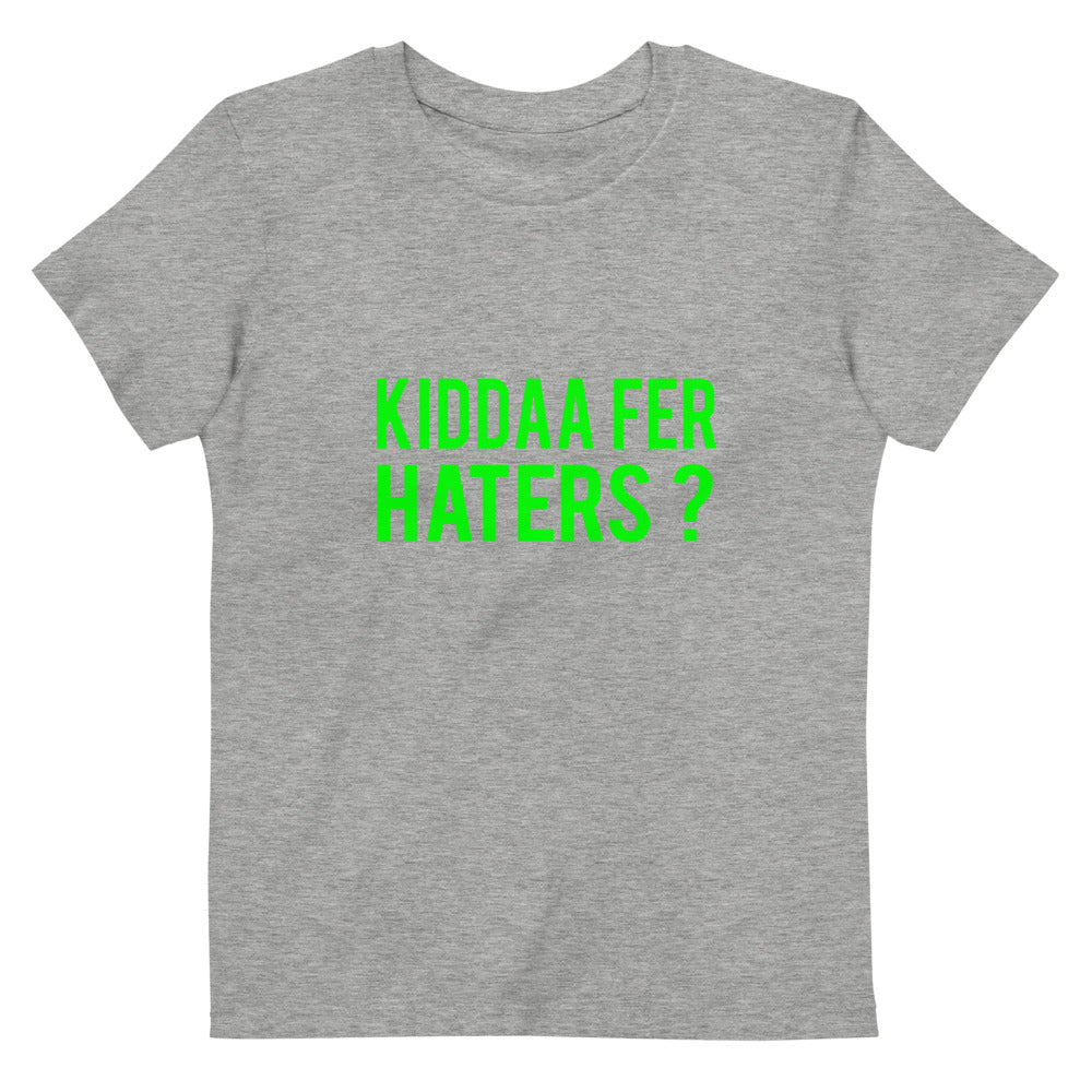 Kidda Haters Organic cotton kids t-shirt