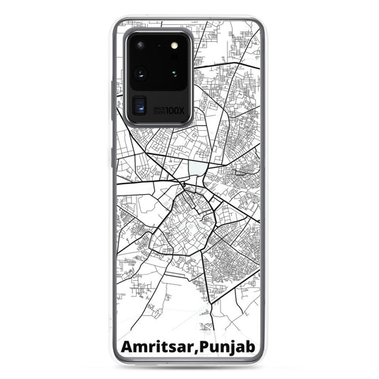 Amritsar Map Samsung Case