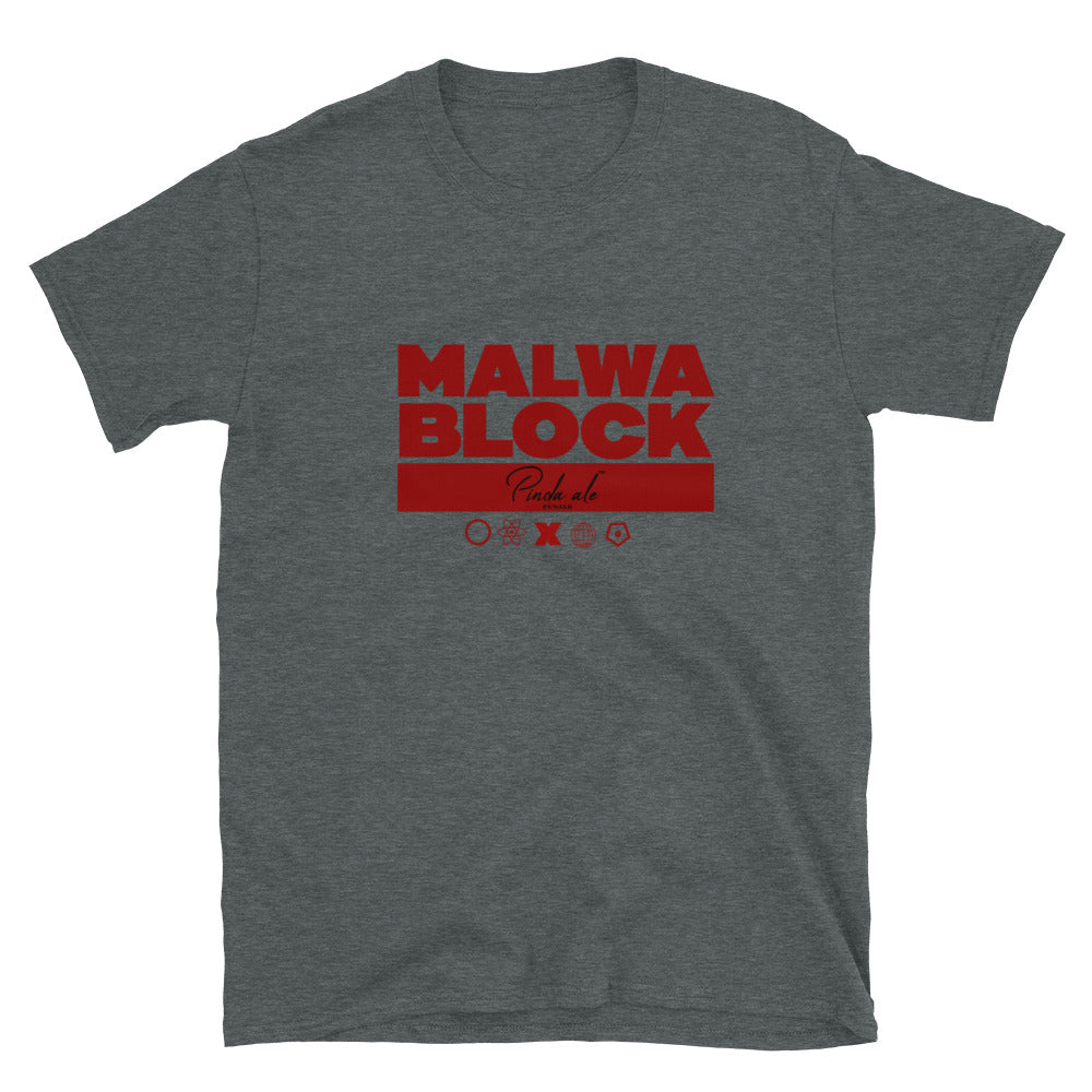 Malwa Block Sidhu Moosewala Unisex T-Shirt