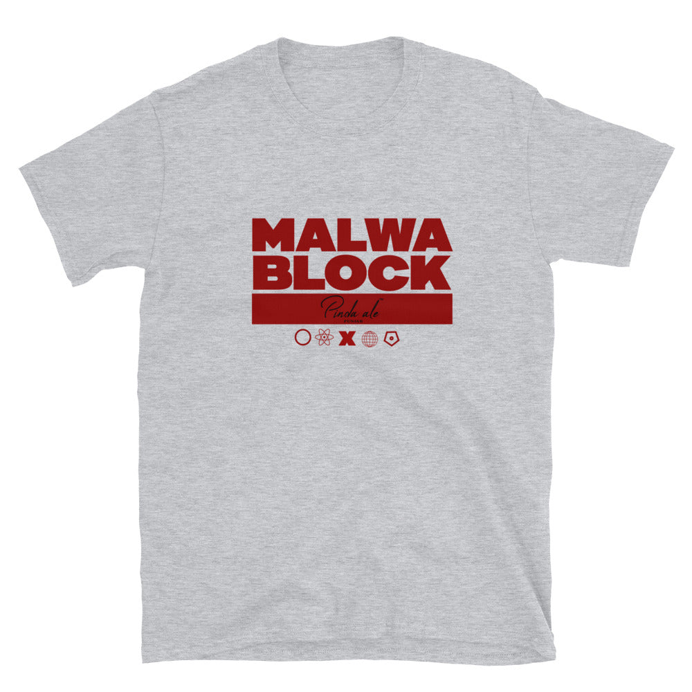 Malwa Block Sidhu Moosewala Unisex T-Shirt