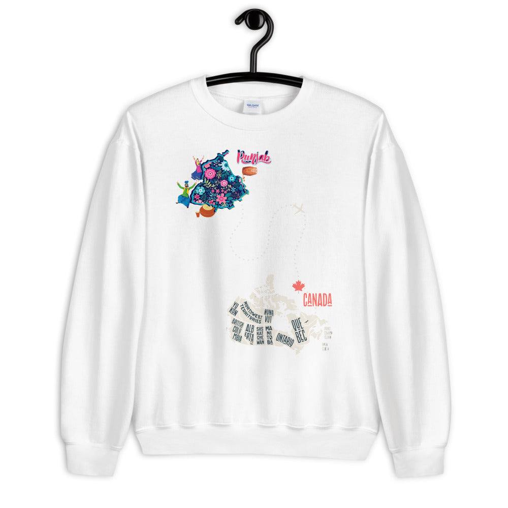 Punjab To Canada Sweatshirt